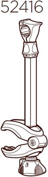 Produktbild Thule Rahmen-Haltearm mitte für 2. Rad 302mm für 928/929 ab 2014/939XT 52416 (Silber)