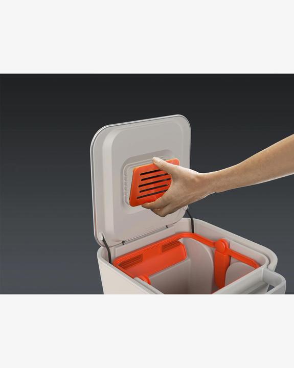 Actual product image Joseph Joseph Titan Recycling Station Stone, plastic/stainless steel, 39x33x6 (30 l)