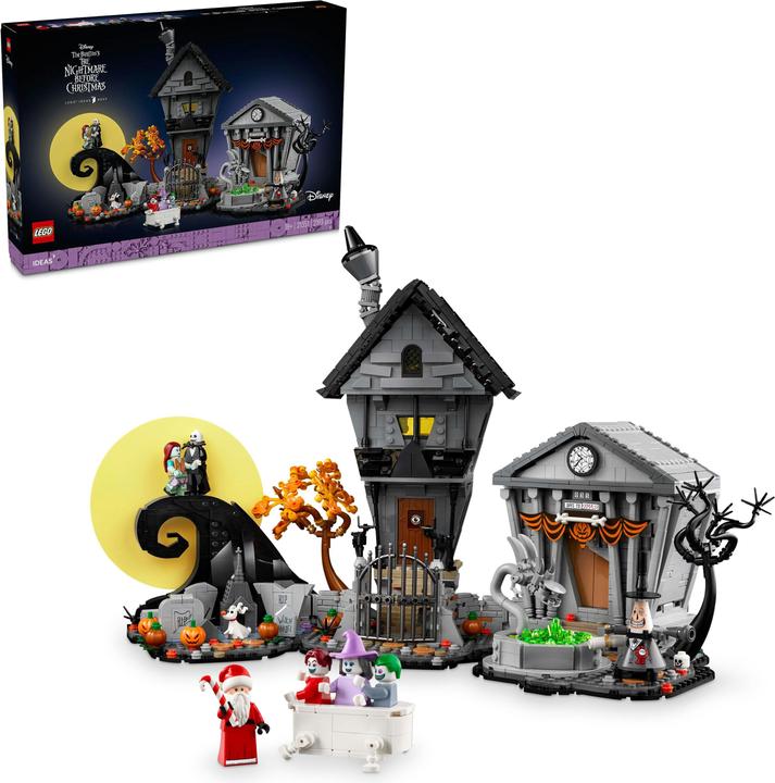 Produktbild LEGO Nightmare Before Christmas (21351, LEGO Ideas, LEGO Seltene Sets)
