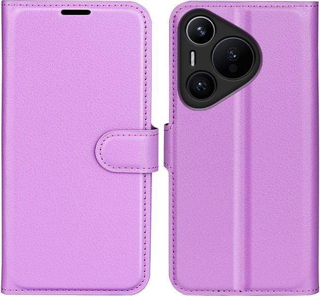 Actual product image MU Classic Litchi Leather Bookcover Series (Honor 70 Pro)