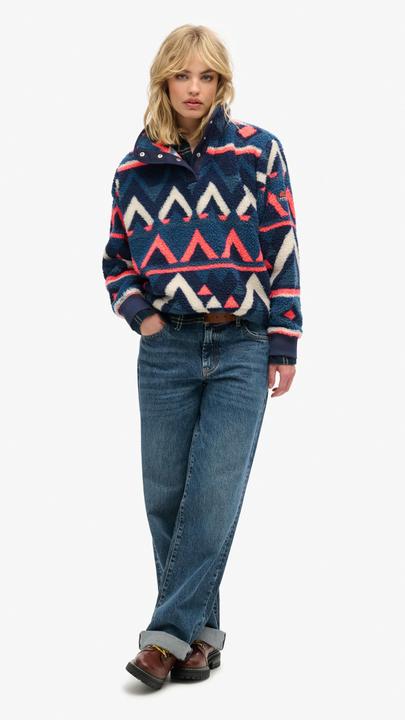 Actual product image Superdry Super Soft Printed Half Zip (16)