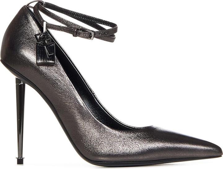 Tom Ford With Heel Silver (38)