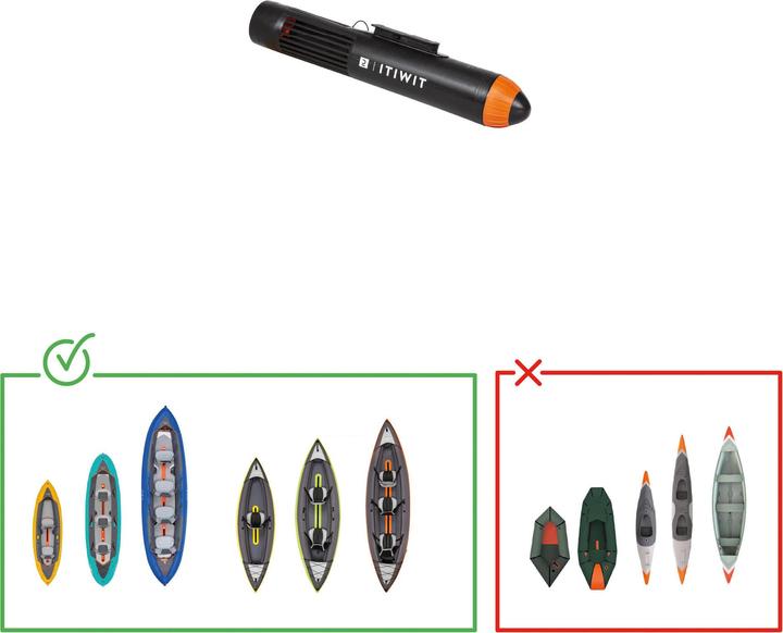 Actual product image Itiwit ELECTRIC ASSIST Kayak / SUP 343462