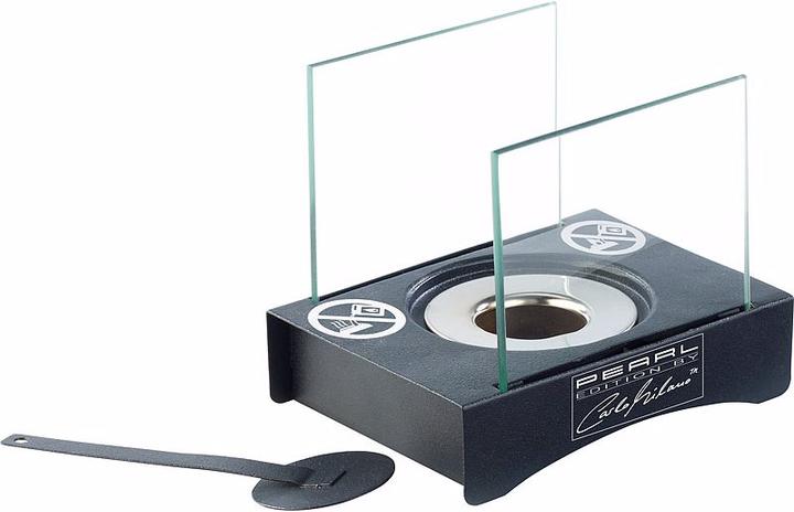 Produktbild Carlo Milano Mini-Dekofeuer für Bio-Ethanol (9.5 x 3 x 12 cm)