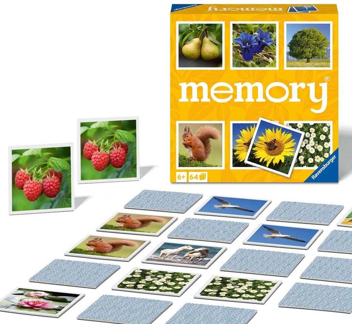 Produktbild Ravensburger memory? Natur (Deutsch, Portugiesisch, Polnisch, Niederländisch, Englisch, Norwegisch, Italienisch, Französisch, Schwedisch, Japanisch)
