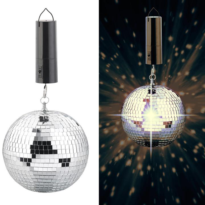 Actual product image Infactory Self-rotating disco ball to hang up (20 cm)