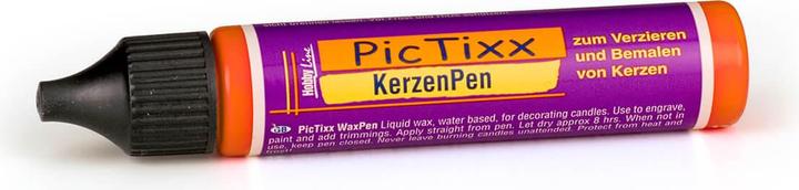Produktbild Kreul PicTixx KerzenPen, Kerzenmalstift, 29 ml (Orange, 29 ml)
