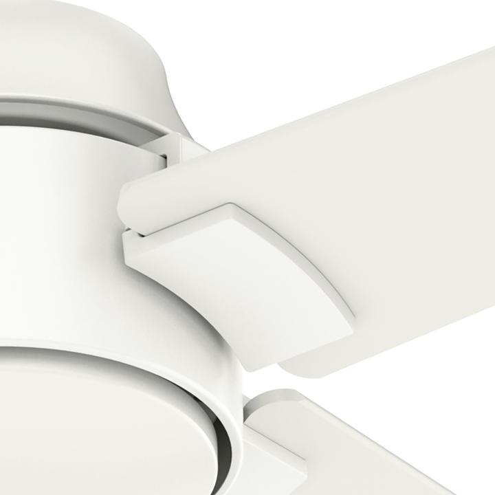 Actual product image Hunter Fans Deckenventilator Cordelia L Weiss mit Fernbedienung (46 dB)