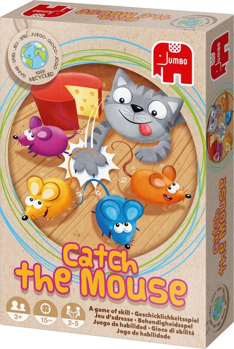 Actual product image Jumbo Catch the mouse (German, French, English, Spanish, Dutch)