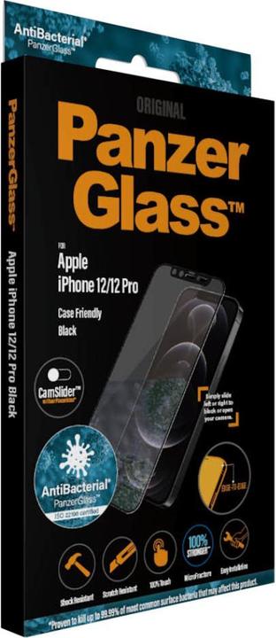 Actual product image PanzerGlass Case Friendly (1 Piece, Apple iPhone 12 Pro, Apple iPhone 12)