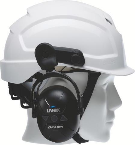 Actual product image Uvex Safety Ear muffs uvex aXess one helmet capsule base unit 2640201 black size L, M, S (1 x)