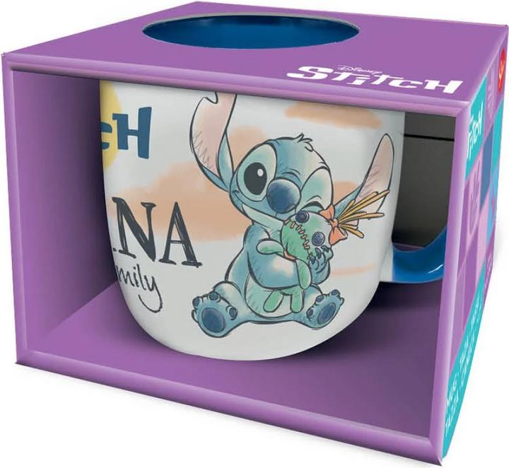 Productafbeelding Stor STITCH & ANGEL - Ohana - Mok Elite Intérieur Coloré - 384ml (384 ml)