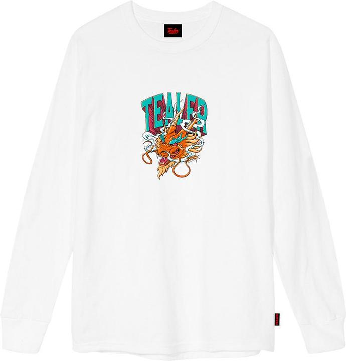 Tealer t-hirt mit langen ärmeln dragon' breath (S)
