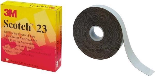 Produktbild 3M Scotch 23 25x9,15 SelbstverschweiÃendes Kautschukband 25mm x 9.15 m x 0.75 m (25 mm)