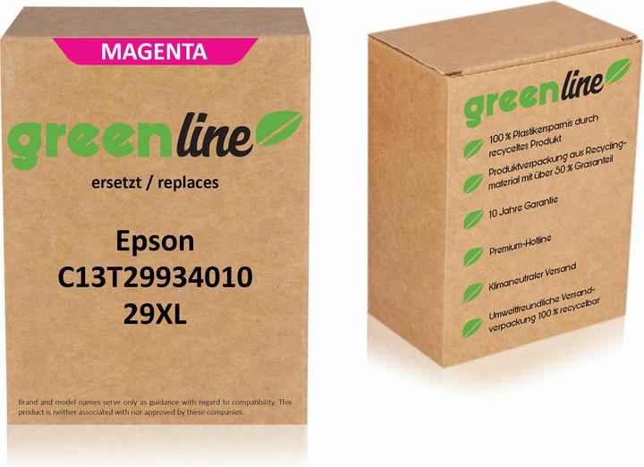 Actual product image Inkadoo Druckerpatrone greenline ersetzt Epson C 13 T 29924010 / 29XL Tintenpatrone