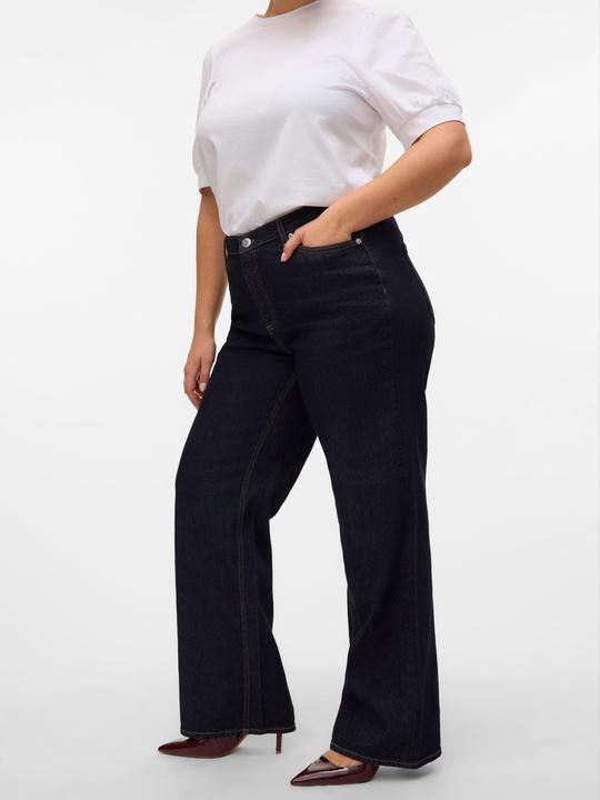 Immagine prodotto Vero Moda VMCTESSA Hohe Taille Weiter Beinschnitt Jeans Weit geschnitten (W46/L32)