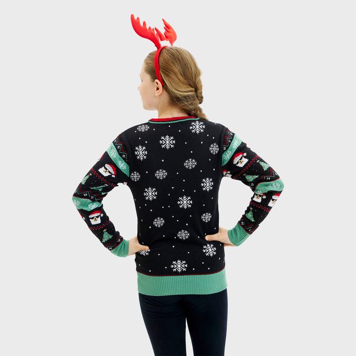 Actual product image Christmas Sweats Get Lit For Christmas (80, 86, 92)