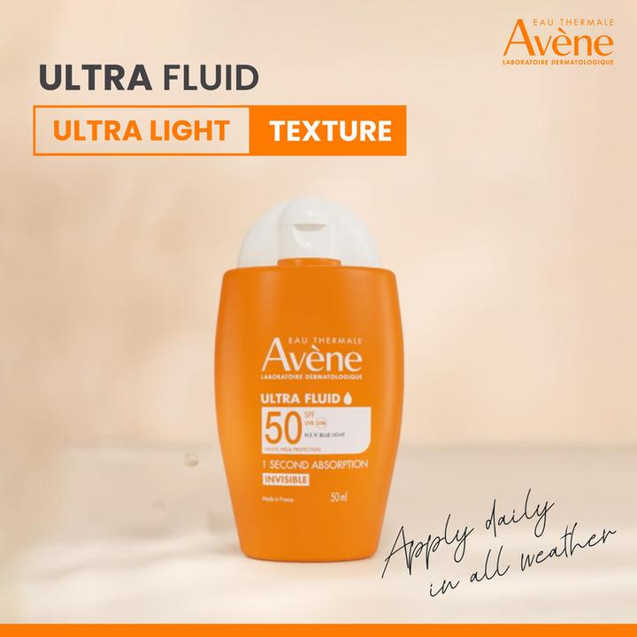 Immagine prodotto Avène Ultra Fluid Invisible (Crema solare viso, SPF 50, 50 ml, 68 g)