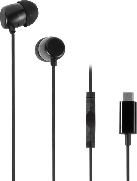 Vivanco WEVVSP10USBC-BK Headset Wired In-ear Calls/Music USB Type-C Black (No noise cancelling, Cable)