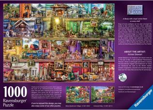 Produktbild Ravensburger Puzzle 1000 Hunde in der Bibliothek (1000 Teile)