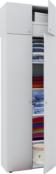 Actual product image VCM Wooden multi-purpose cabinet series Vandol with hinged doors (70 x 40 cm)