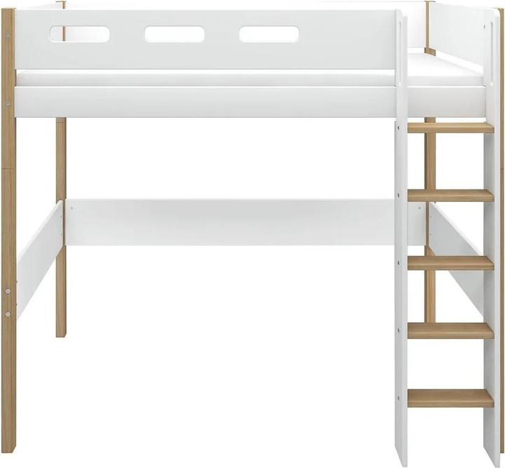 Produktbild Flexa Hochbett Nor mit gerader Leiter (90 x 200 cm)