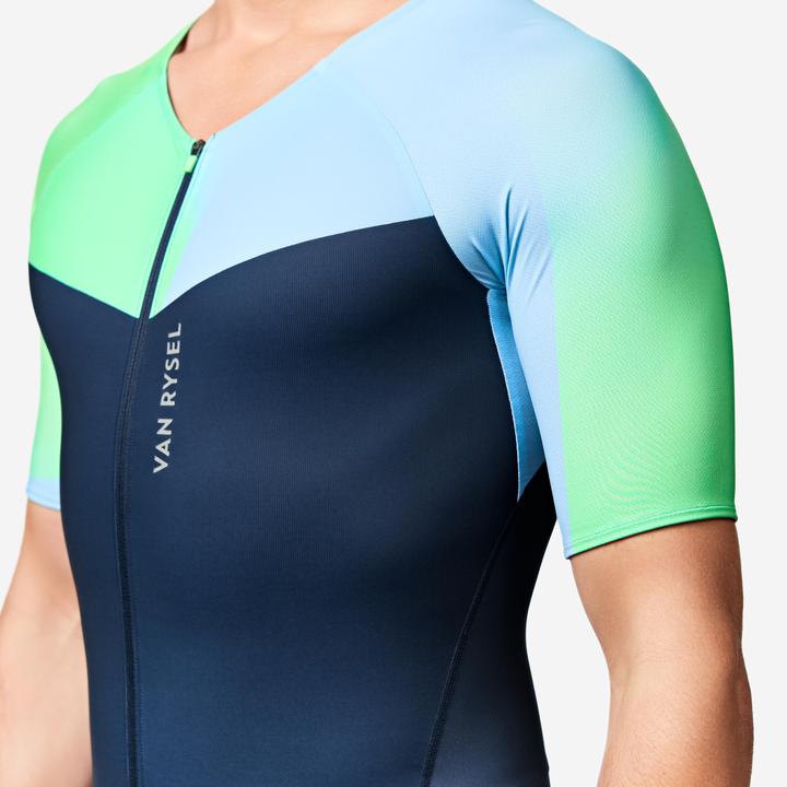 Actual product image Van rysel Kurzdistanz-Triathlon-Trisuit Für Herren, Kurze Ärmel (S)