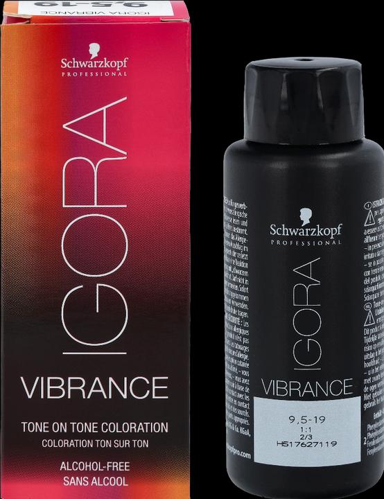 Schwarzkopf Professional IGORA Vibrance Haartönung NEU (9,5-19 Cendré Violett Toner)