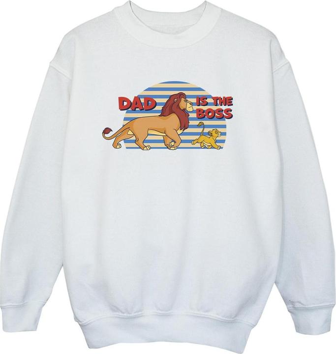 Disney The Lion King Dad Boss Sweatshirt Jungen