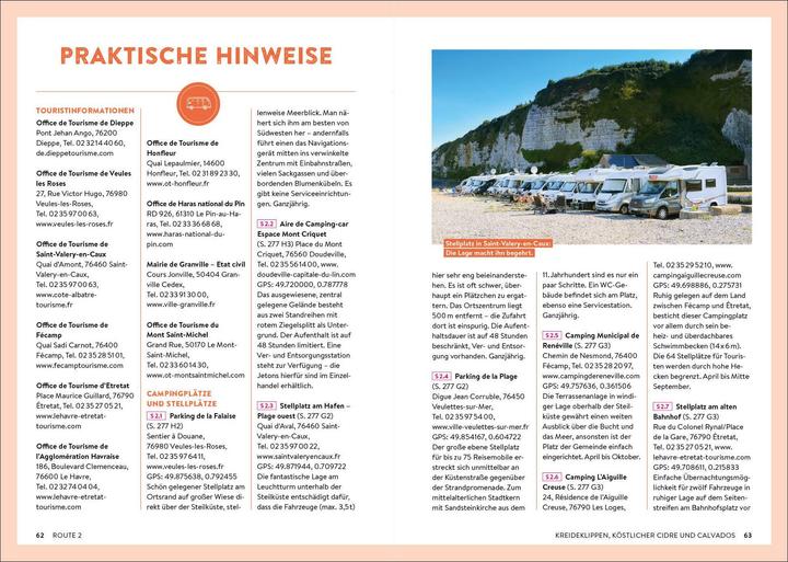 Nährwerte und Zutaten Frankreich mit dem Wohnmobil Die schönsten Routen von der Normandie über die Côte d’Azur nach (Deutsch, Thomas Cernak, 2024)
