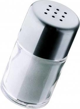 Produktbild WMF Salz und Pfefferstreuer klein Salzstreuer mini Bel Gusto Edelstahl matt (Salz)