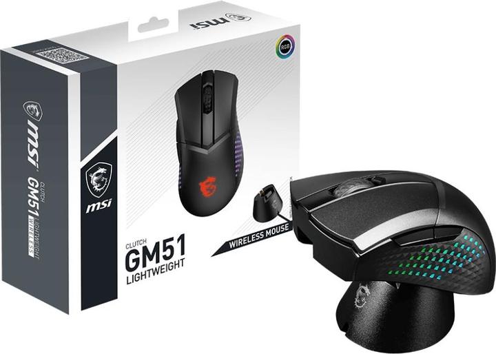 Actual product image MSI Clutch GM51 (Cable, Wireless)