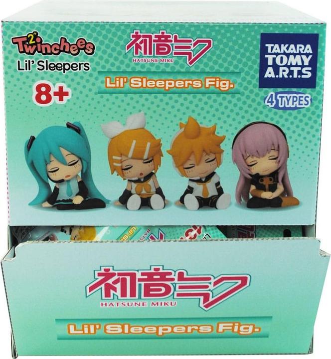 Actual product image Takara Tomy Hatsune Miku Twinchees minifigures Lil' Sleepers 5 cm display (24)