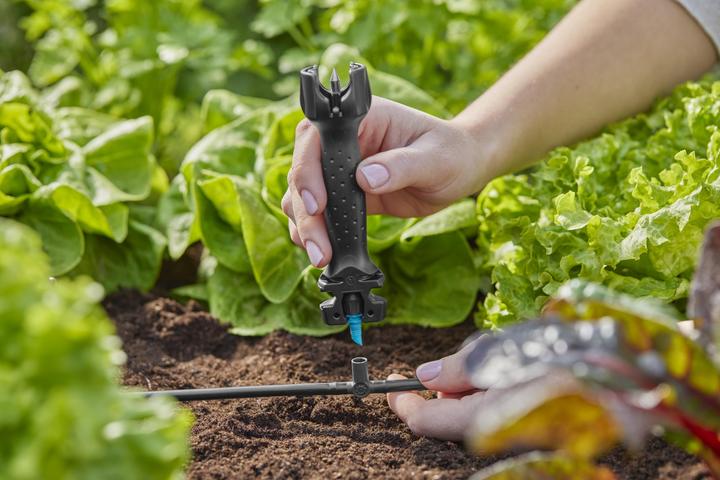 Produktbild Gardena Micro-Drip-System T-Stück (Tropfbewässerung Verbinder + Abzweiger)