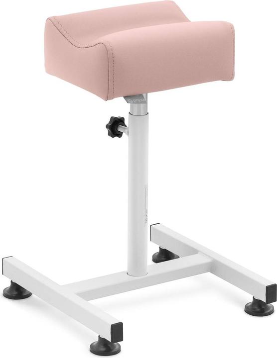 Produktbild Physa Beinstütze Fusspflege Fussstütze Beinauflage Hocker 24 x 22 cm rosa bis 80 kg