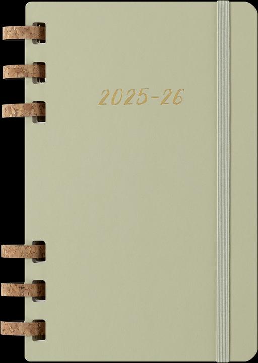 Moleskine 12mSpiralStudi 25/26 LG Kiwi (15 x 21 cm, Inglese)