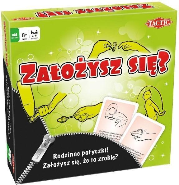 Produktbild Tactic Wetten? Familien-Brettspiel 40841 (Finnisch)