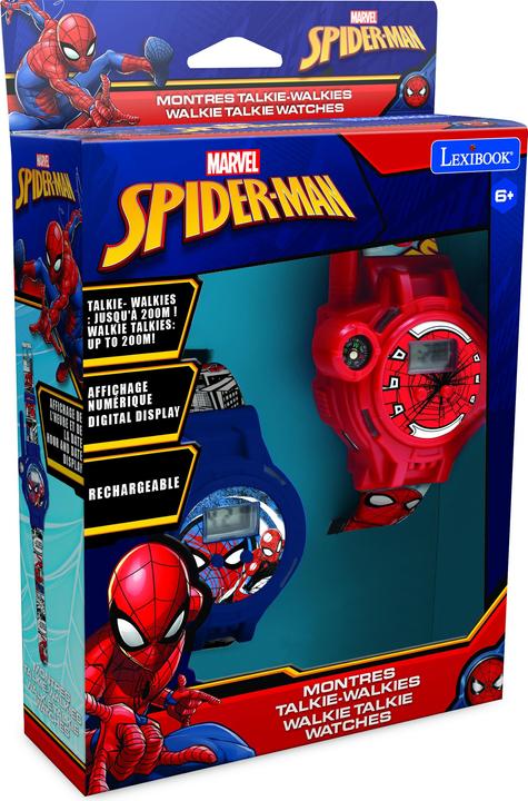 Actual product image Lexibook Spider-Man - 2-in-1 Walikie Talkie Watch (200 m) (DMWTW1SP) (0.20 km)