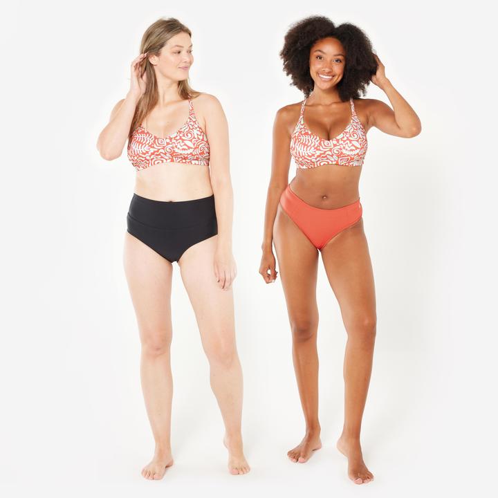 Image du produit Nabaiji Haut de maillot de bain natation Femme - Lila poly rouge (40)