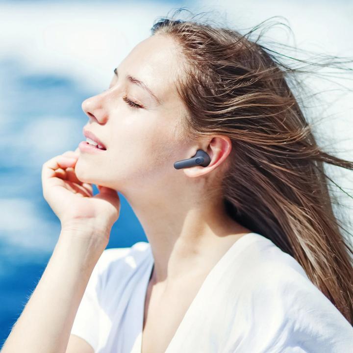 Actual product image Haylou MoriPods T78 Bluetooth Earphones, BT 5.2, ANC, True Wireless Blue EU (ANC, Wireless)