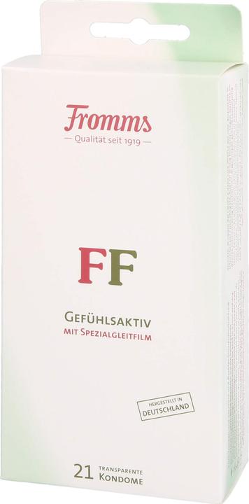 Produktbild Fromms FF gefühlsaktiv» 21 Kondome mit Spezialgleitfilm (21 Stk.)