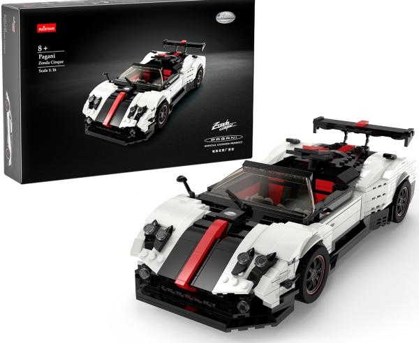 Actual product image Rastar 1:16 car Pagani Zonda Cinque Bricks, 98200