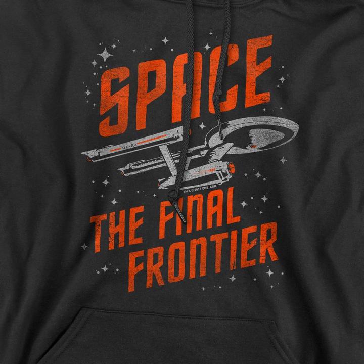 Immagine prodotto Space Travel Felpa con Cappuccio Uomo (L)