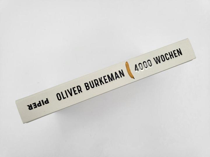 Immagine prodotto 4000 Wochen (Tedesco, Oliver Burkeman, 2022)