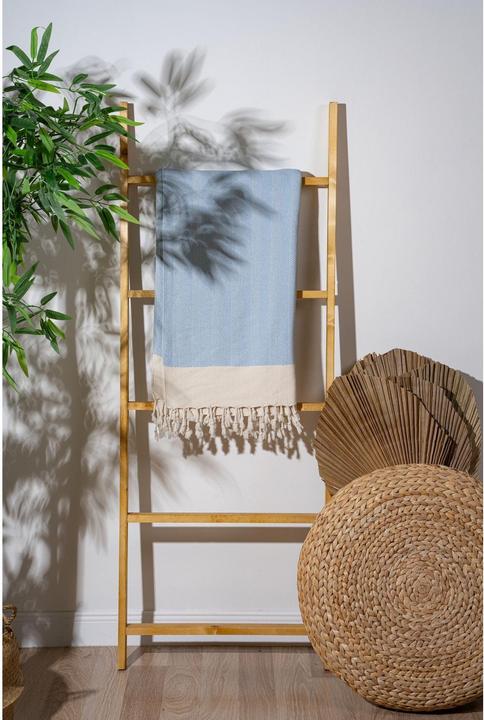 Immagine prodotto Foutastic Strandtuch Baliksirti Light Blue, Schnelltrocknend: Ja (90 x 180 cm)