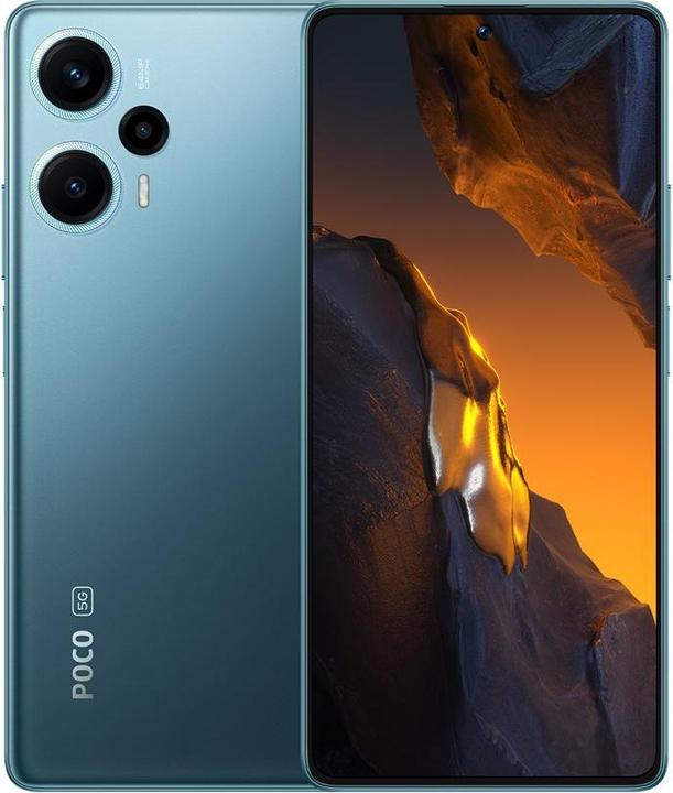 Immagine prodotto Xiaomi Poco F5 5G 8/256GB Dual SIM Smartphone blu UE (256 GB, Blu, 6.67", Doppia SIM, 64 Mpx, 5G)