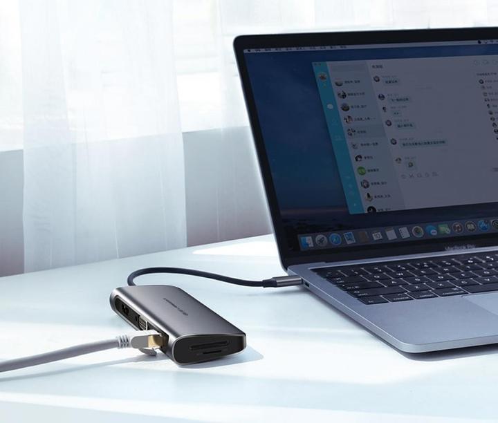 Produktbild Ugreen 10 in 1 -C Hub (USB-C, 10 Ports)