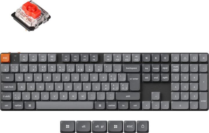 Image du produit Keychron K5 Max (CH, Filaire, Sans fil)