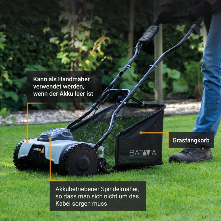 Produktbild Batavia Spindelmäher (Akkubetrieb)