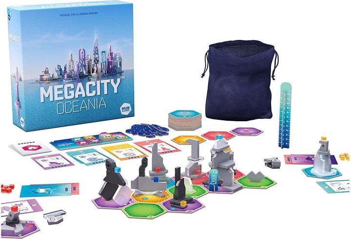 Actual product image Asmodée Family Game Megacity Oceania (German)